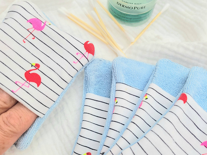 Preview: Waschhandschuh Abschminkpad - ITH-Stickdatei